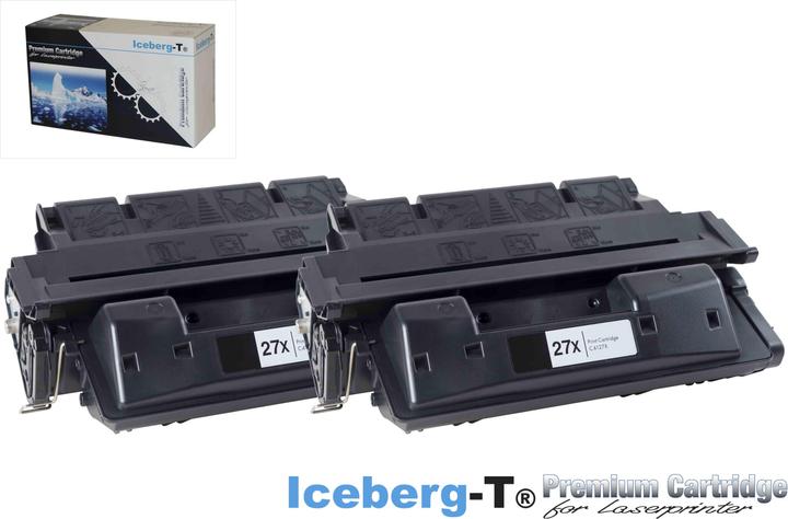 Image du produit Iceberg-T Toner C4127X DuoPack 2 pièces chacune 10'000 pages, noir (CF)