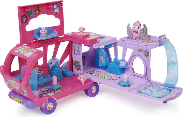 Produktbild Hatchimals Rainbowcation Camper, Wohnmobil-Spielset mit 6 CollEGGtibles-Figuren und Zubehör