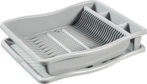 Image du produit Curver Support de séchage et plateau Gris, L