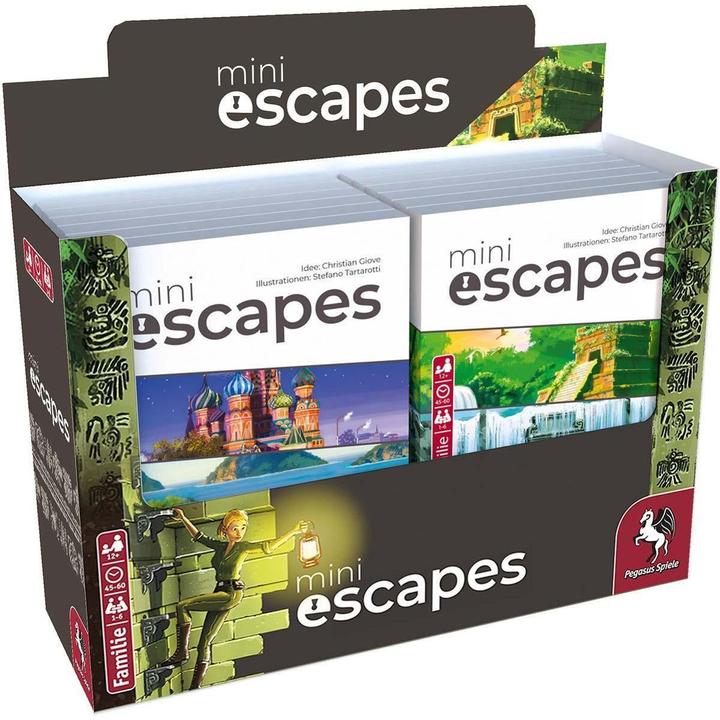 Produktbild Pegasus MiniEscapes Display (je 6 der 2 Fälle) (Deutsch)