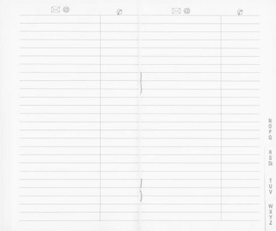 Actual product image Biella Address register 10x13,9cm 0855308.0 (A6)