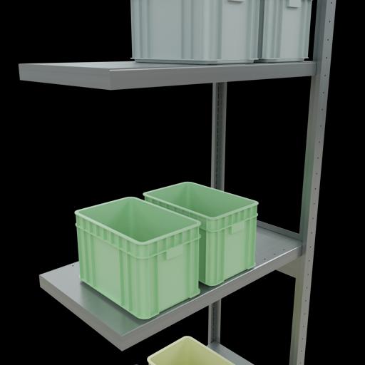 Actual product image Schulte Lagertechnik MULTIplus250 boltless add-on bay system with length bolts