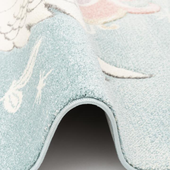 Actual product image Pergamon Kids Carpet Maui Kids Pastel Unicorn (80 x 150 cm)