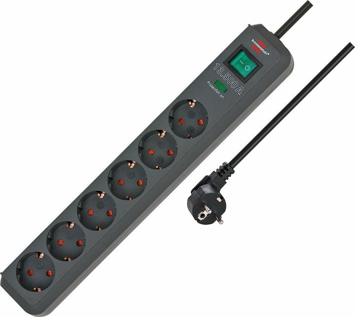 Actual product image Brennenstuhl Eco-Line (6 x, CEE 7/4, 5 m)