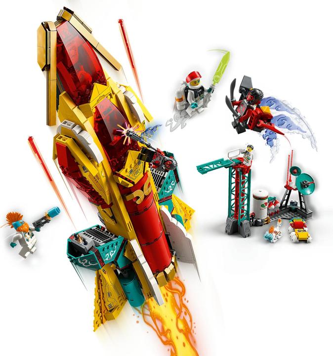 Image du produit LEGO Vaisseau d'exploration (80035, LEGO Monkie Kid, LEGO difficiles à trouver)