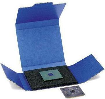 Produktbild Transpak Chipbox Masse 100x60x15mm Wellpappe blau (50 x)