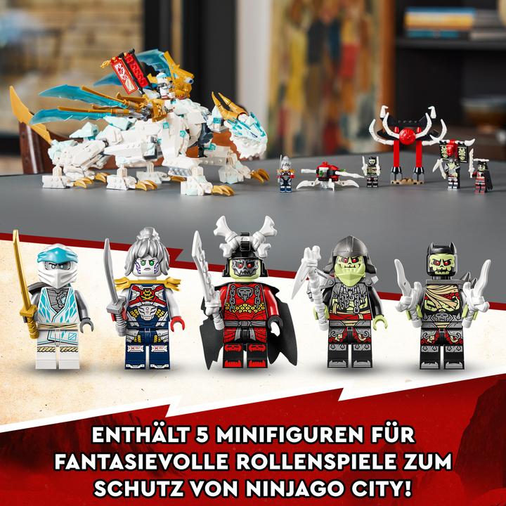 Actual product image LEGO Zane's ice dragon (71786, LEGO Ninjago)