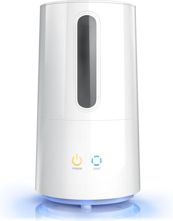 Arendo Luftbefeuchter, 3 l Wassertank, Ultraschall, mit Aroma Reservoir, Regulierung der Nebelstärke (25 m²)