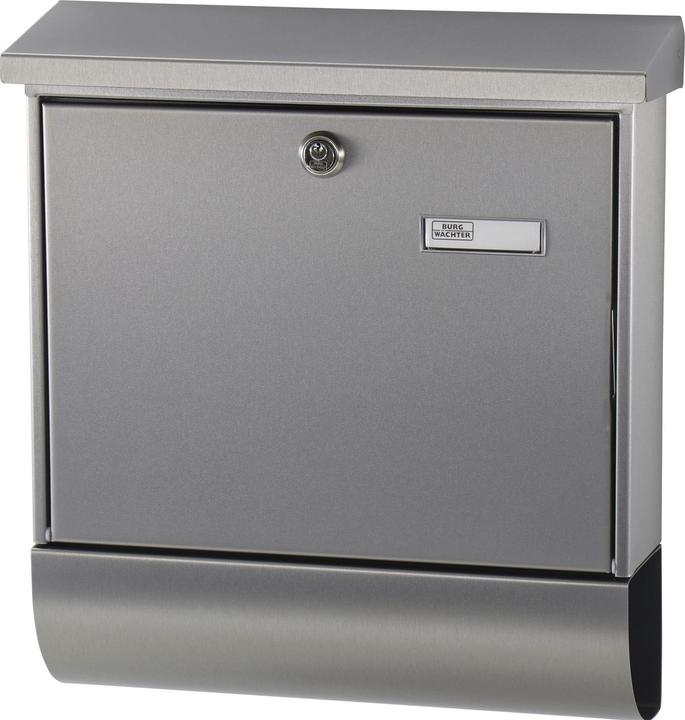 Actual product image Burg Wächter 8150 Stainless steel mailbox AMR