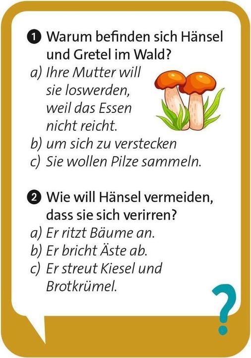 Produktbild Pocket Quiz junior Märchen & Sagen (Deutsch)