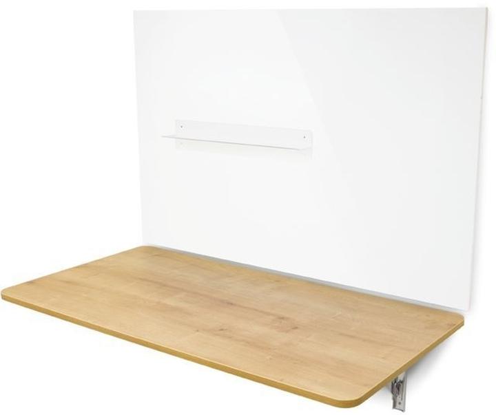 Produktbild Rocada Homeoffice-Klapptisch BxTxH 115x33cm Platte Melamin eiche