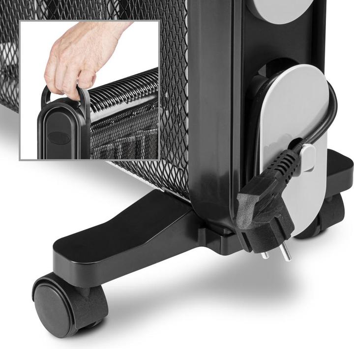 Actual product image Trotec 2 in 1 heater TCH 2050 E, Name: TCH 2050 E electric heater, Dimensions (mm): 660 x 640 x 260 (2000 W)