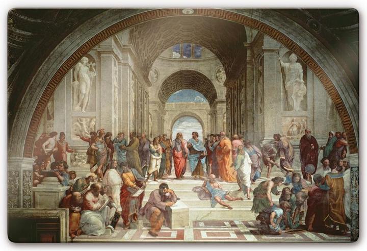Actual product image Trenddeko Raphael - The School of Athens (60 x 40 cm)