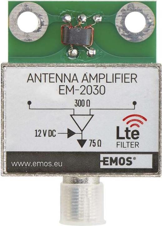 Immagine prodotto Emos Preamplificatore d'antenna 30dB VHF/UHF (Amplificatore)