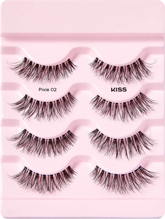 Produktbild KISS Lashes - Blowout Lash Multipack No.3 Pixie (Künstliche Wimpern)