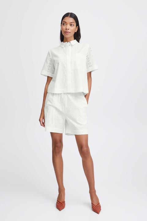 Actual product image B.young BYFENNI CROPPED BLOUSE 20814597 (38)