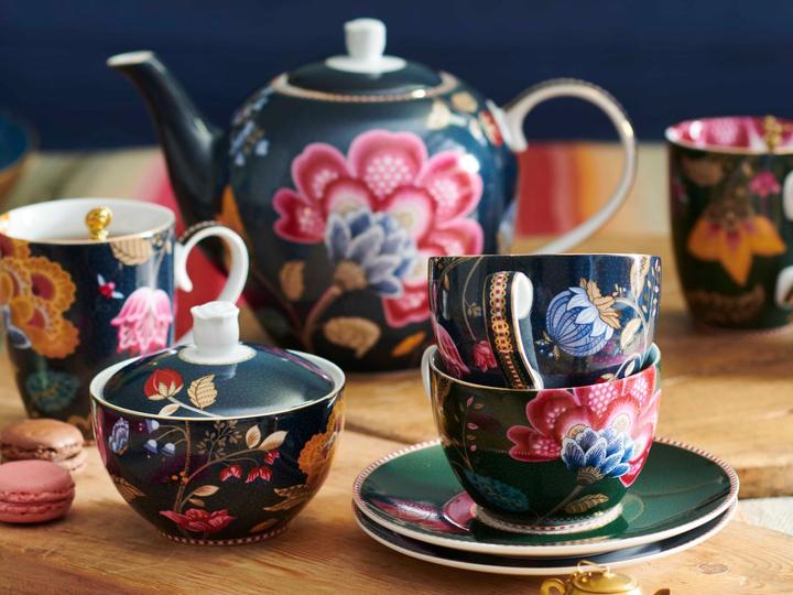 Actual product image PIP Studio Fantasy Green breakfast set cup with saucer 12pcs (280 ml, 1 x)