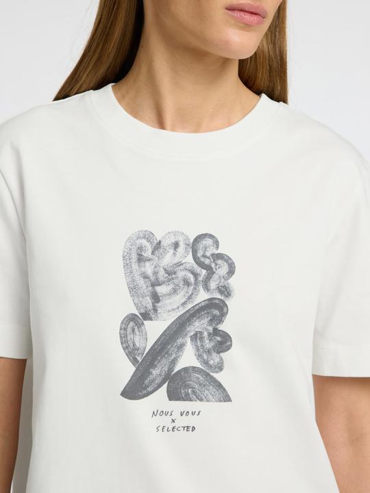Immagine prodotto Selected Femme Boxy Fit Print T-Shirt (L)