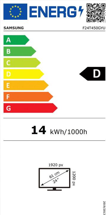 Energie-Label Samsung F24T450GYU (1920 x 1200 Pixel, 24")
