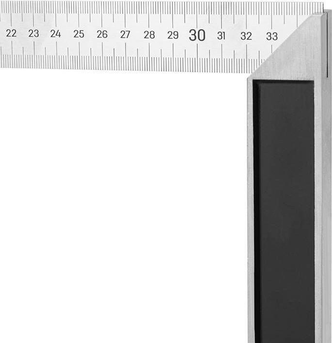 Produktbild Deli Tools Steel Angle Ruler EDL302350, 350mm (350 mm)