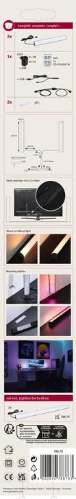 Image du produit Paulmann Bâtons lumineux dynamiques (RGB, 30.50 cm, Intérieur)