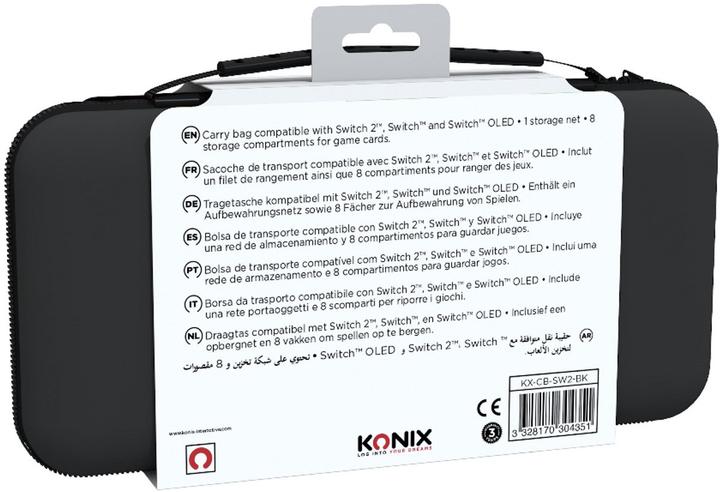 Actual product image Konix 61889000085 (Switch, Switch OLED)