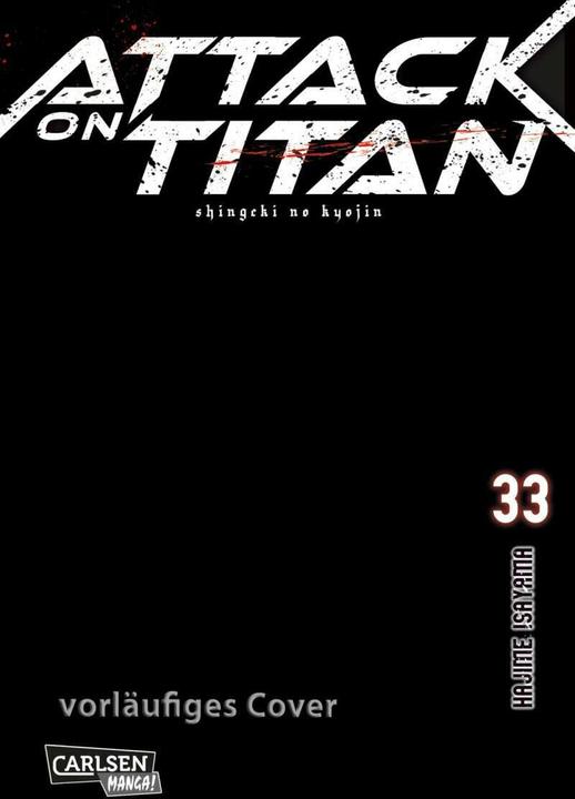 Immagine prodotto Attack on Titan 33 (Tedesco, Hajime Isayama, 2021)