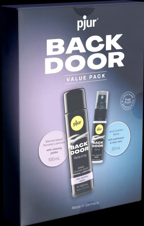 Produktbild Pjur Back Door Set Aus Anal-Gleitmittel Und Spray (120 ml)