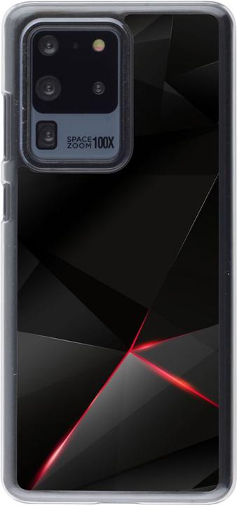Produktbild PhoneLook Hülle transparent Black Red Lines (Samsung Galaxy S20 Ultra)
