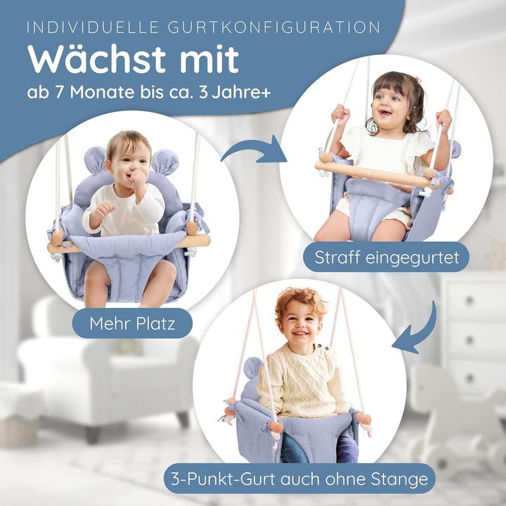 Image du produit Amazings Balançoire bébé et enfant 3 en 1