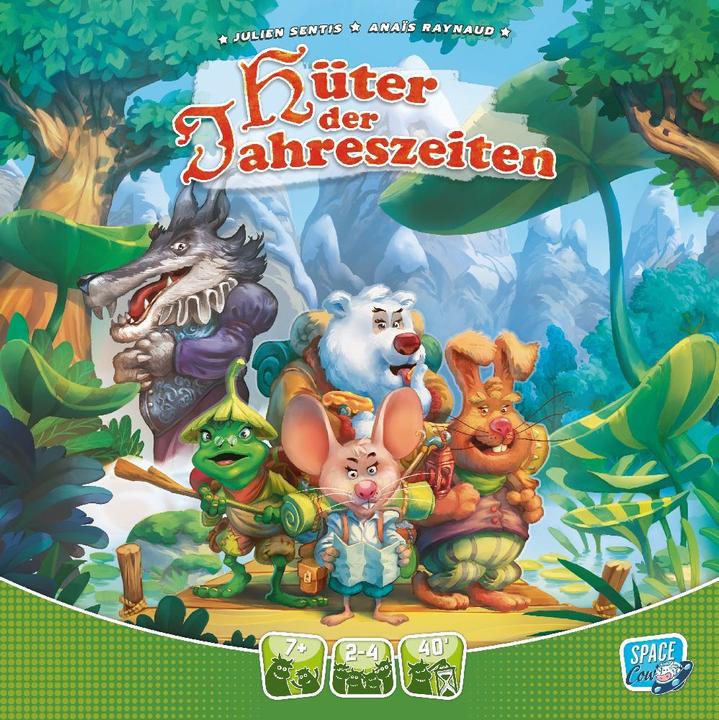 Produktbild Asmodée SCOD0113 - Hüter der Jahreszeiten, Brettspiel, für 2-4 Spieler, ab 7 Jahren (DE-Ausgabe) (Deutsch)
