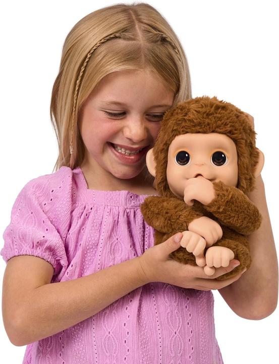 Immagine prodotto Little Piccoli animali domestici vivi di scimmia (30 cm)