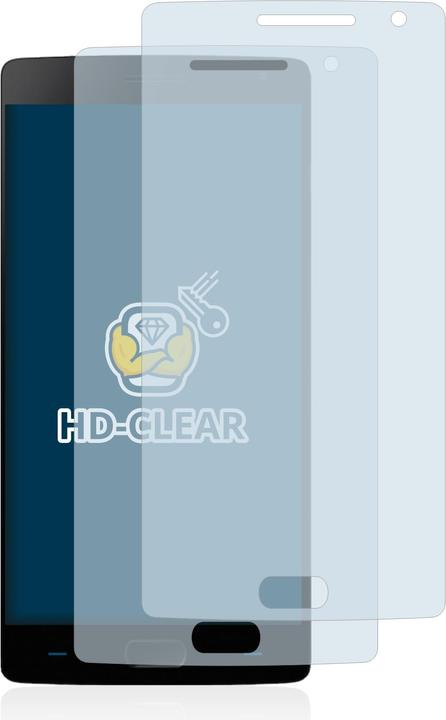 Produktbild BROTECT Schutzfolie Displayschutz Displayschutzfolie Folie Klar Transparent (2 Stück, OnePlus 2)