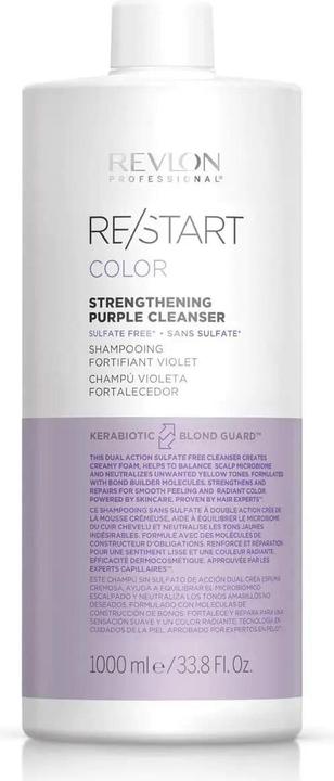 Image du produit Revlon Professional restart purple cleanser (1000 ml, Shampoing liquide)