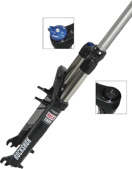 Image du produit RockShox Fourche suspendue Recon Silver TK SA 26" 1 1/8" 100mm (100 mm, Air)