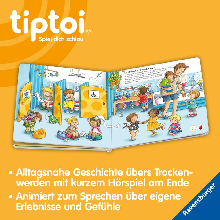 Actual product image tiptoi The adventure of growing up: Liv goes potty (German, Sandra Grimm, 2025)