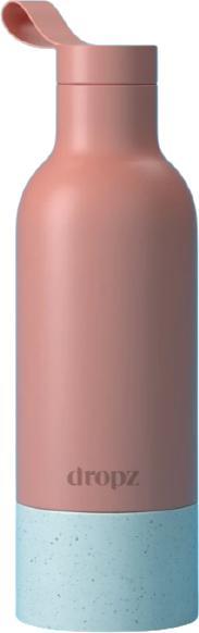 Immagine prodotto Dropz Bottiglia per bere 500 ml, Rosa (0.50 l)