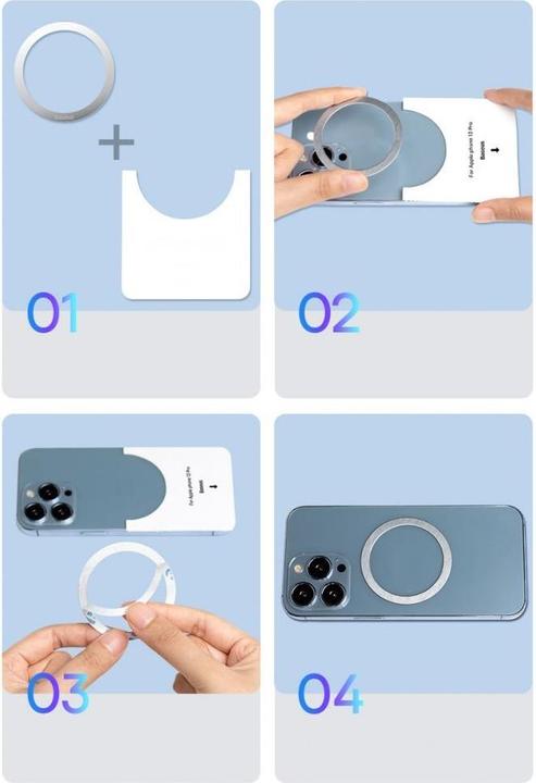 Produktbild Baseus Halo Series Magnetic Metal Ring