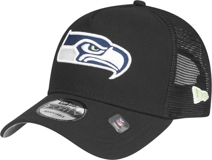 New Era A-Frame Snapback Trucker Cap - Seattle Seahawks (One Size)
