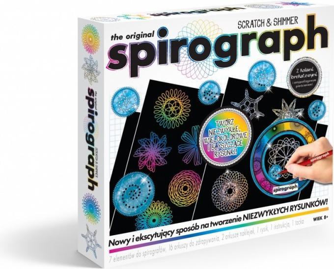 Playmonster Spirograph Scratch & Shimmer