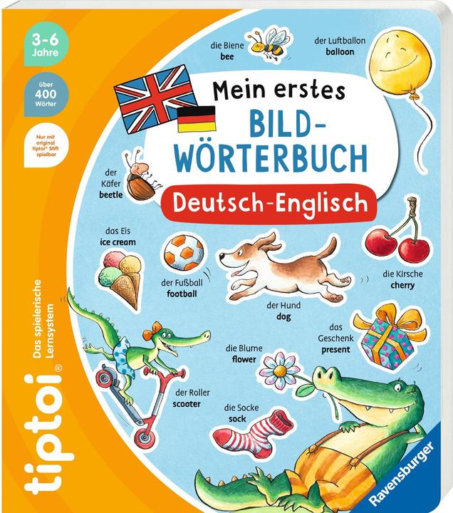 Ravensburger tiptoi® Mein erstes Bild-Wörterbuch Deutsch-Englisch (Deutsch, Englisch, Franziska Harvey, 2025)