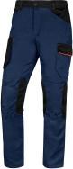 Arbeitshose stretch MACH2 V3, blau/orange, Grösse L