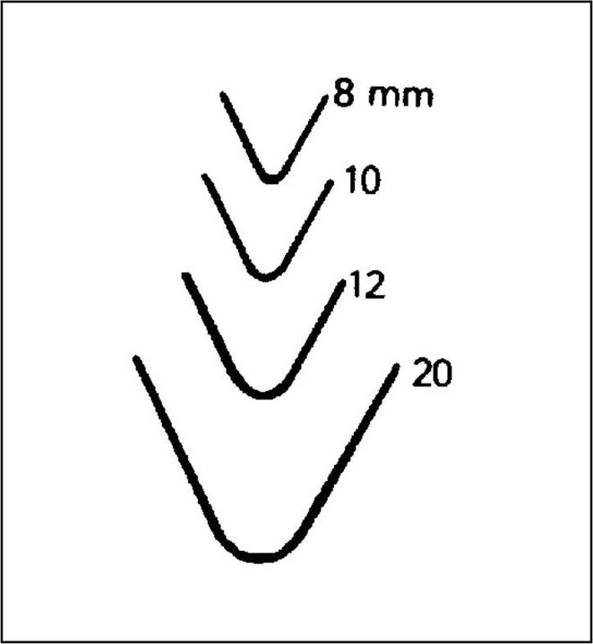 Produktbild Bildhauereisen gerade Form (4 mm)