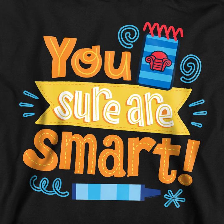 Immagine prodotto Blue's Clues & You! You Sure Are Smart! Felpa Adulto Unisex (S)
