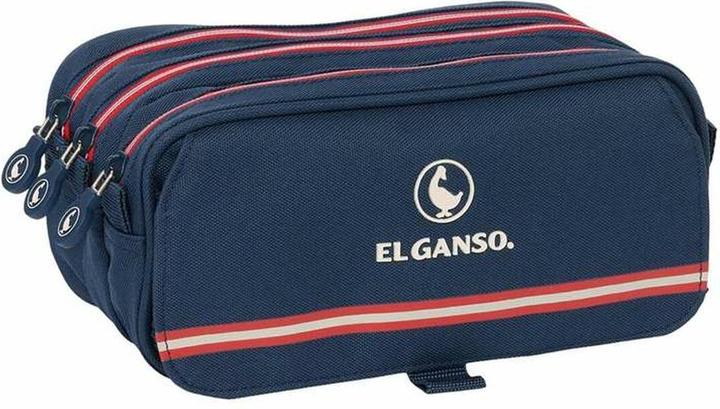 El Ganso Schulrucksack Classic Marineblau 21,5 x 10 x 8 cm