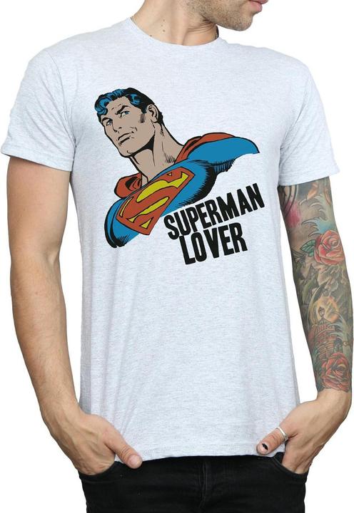 Actual product image Mens Superman Lover T-Shirt (XXL)