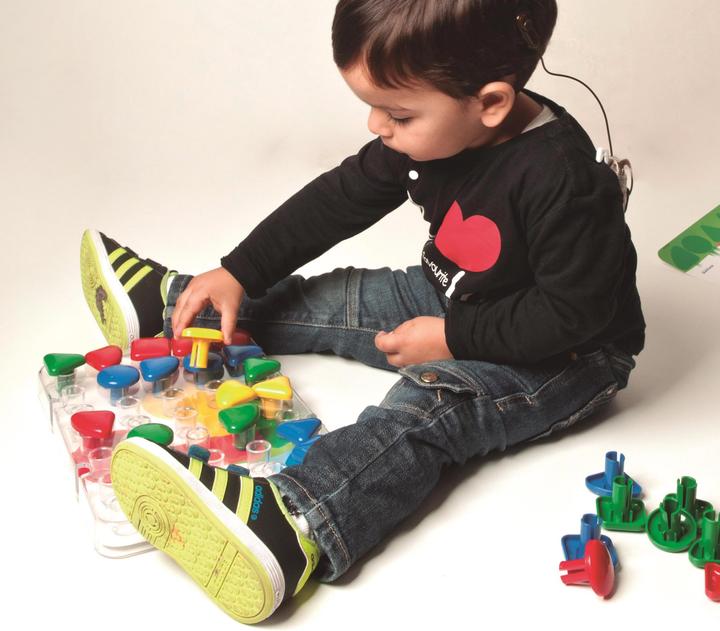 Actual product image Miniland Superpegs Mini