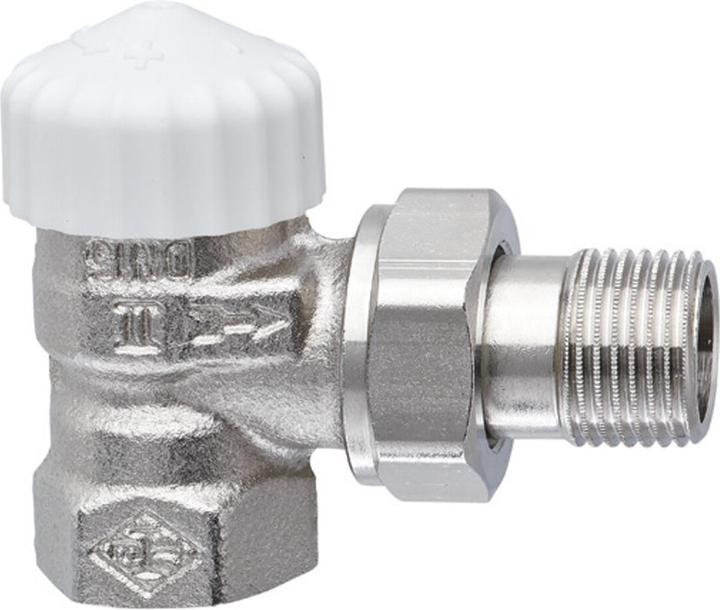 Immagine prodotto Magni TA Parte inferiore termostatica Heimeier V-exakt II nichelato canna di fucile, angolo 3/4 pollici
