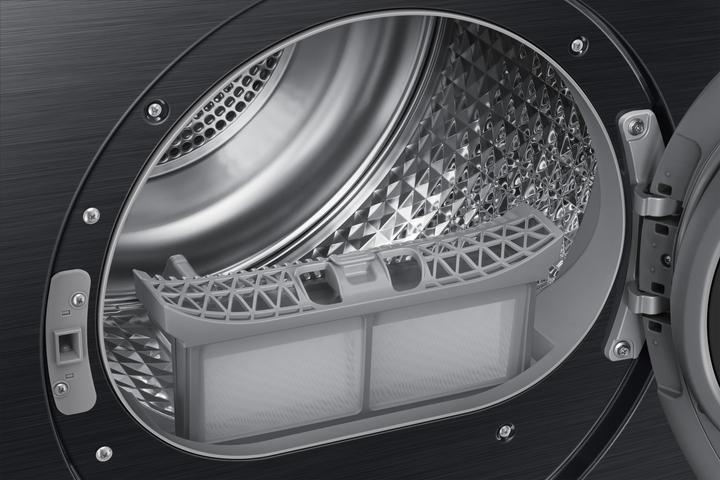 Actual product image Samsung DV9UDG52A0ABEN - Wasdroger 9 kg A+++ OptimalDry AI Control Hygiene (9 kg, Right)