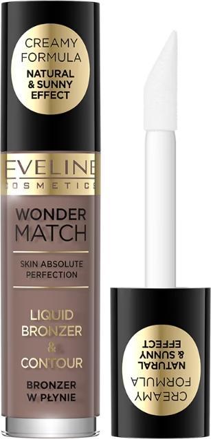 Actual product image Eveline Wonder Match Liquid Bronzer 01 4.5Ml (01, Highlighter)